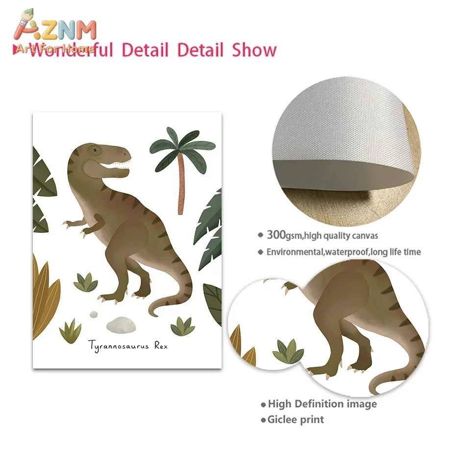 Dinosaur Tyrannosaurus Rex Tri - Baby Nursery Girl incelemesi ve fiyatı