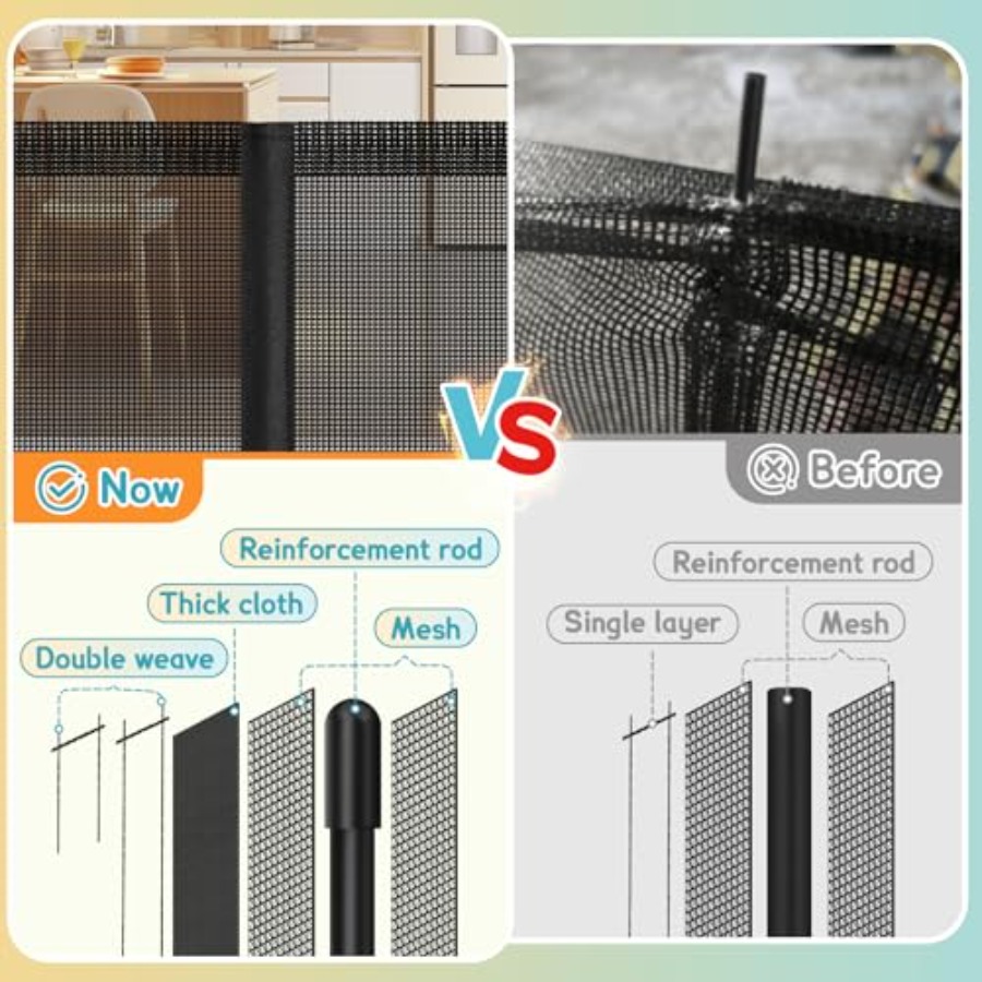 236'' Retractable Baby Gates E - Baby Gate Extra Wide incelemesi ve fiyatı