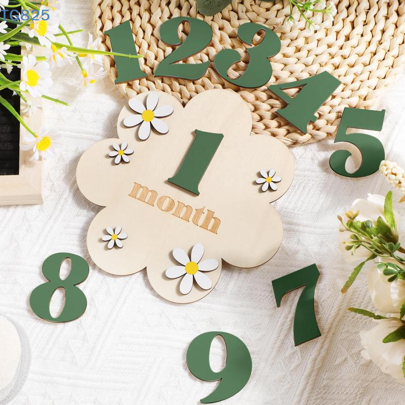 【AN】【AN】Wooden Baby Monthly Mi - Milestone Card Set incelemesi ve fiyatı