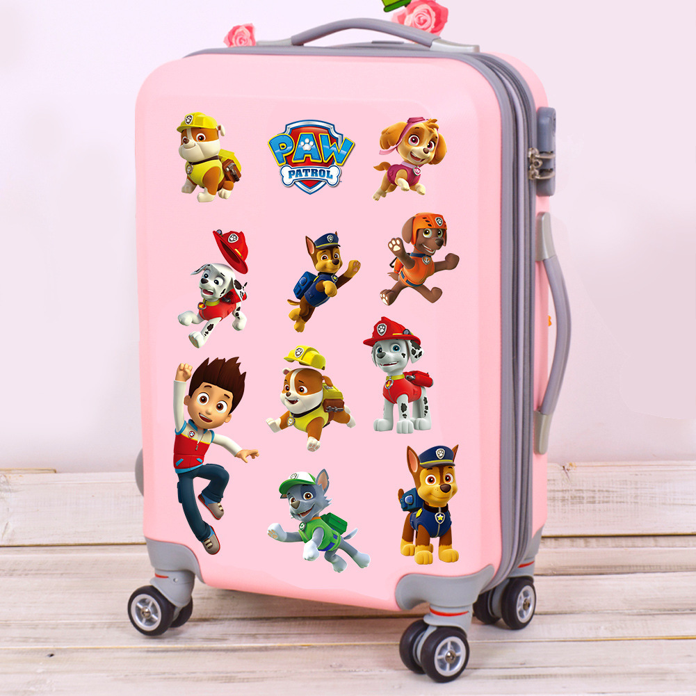 Cartoon Pawed Patrol Wall Stic - Baby Nursery Wall Decals incelemesi ve fiyatı