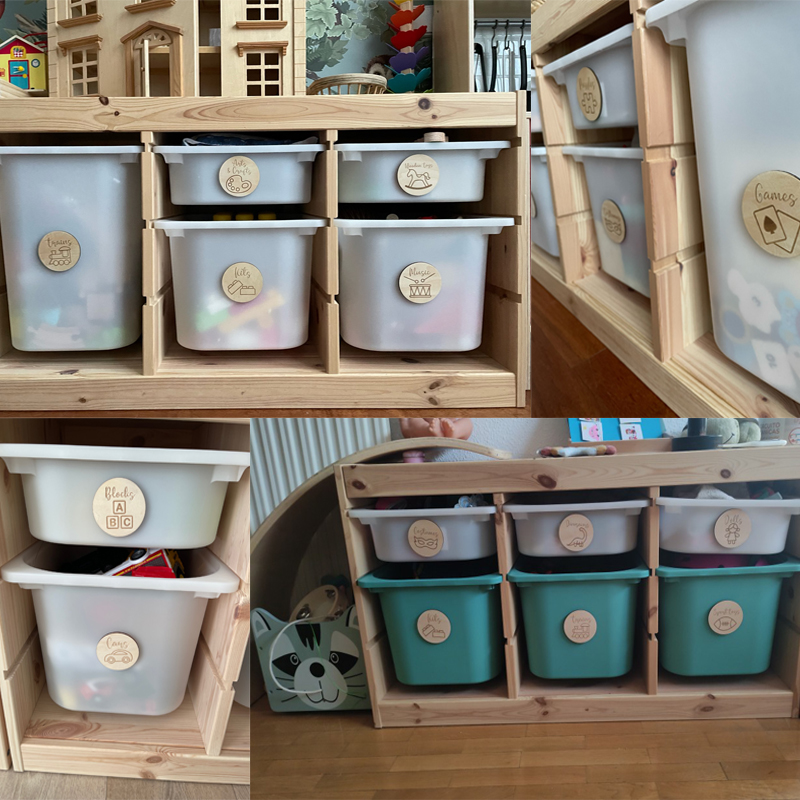 Wooden Storage Tags  Nursery D - Baby Nursery Items incelemesi ve fiyatı