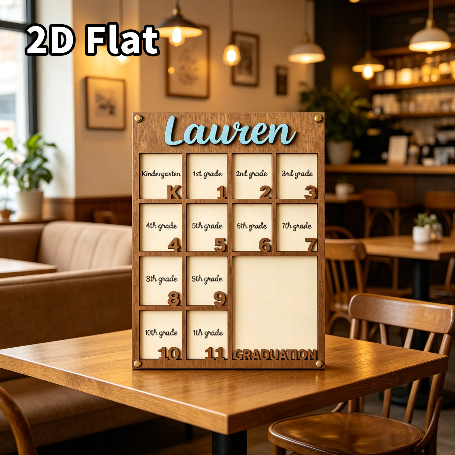 1Pc Custom Grade Photo Frame W - Baby Nursery Wall Decor incelemesi ve fiyatı