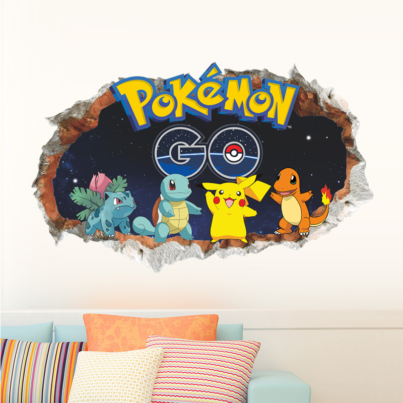 Cartoon Pokémon Pikachu Wall S - Baby Nursery Wall Decals incelemesi ve fiyatı