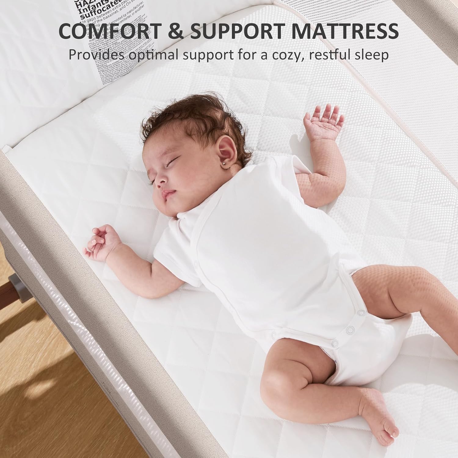 3 in 1 Baby Bassinet, Rocking  - Bassinet Bedside Sleeper incelemesi ve fiyatı