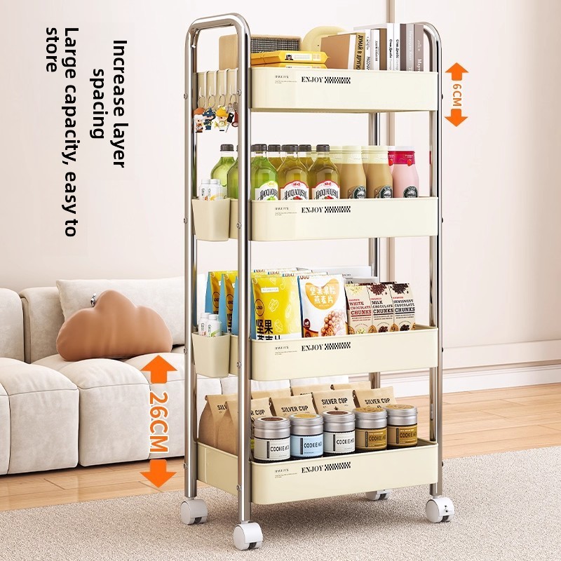 Multifunctional Rolling Cart S - Baby Nursery Bookcase incelemesi ve fiyatı