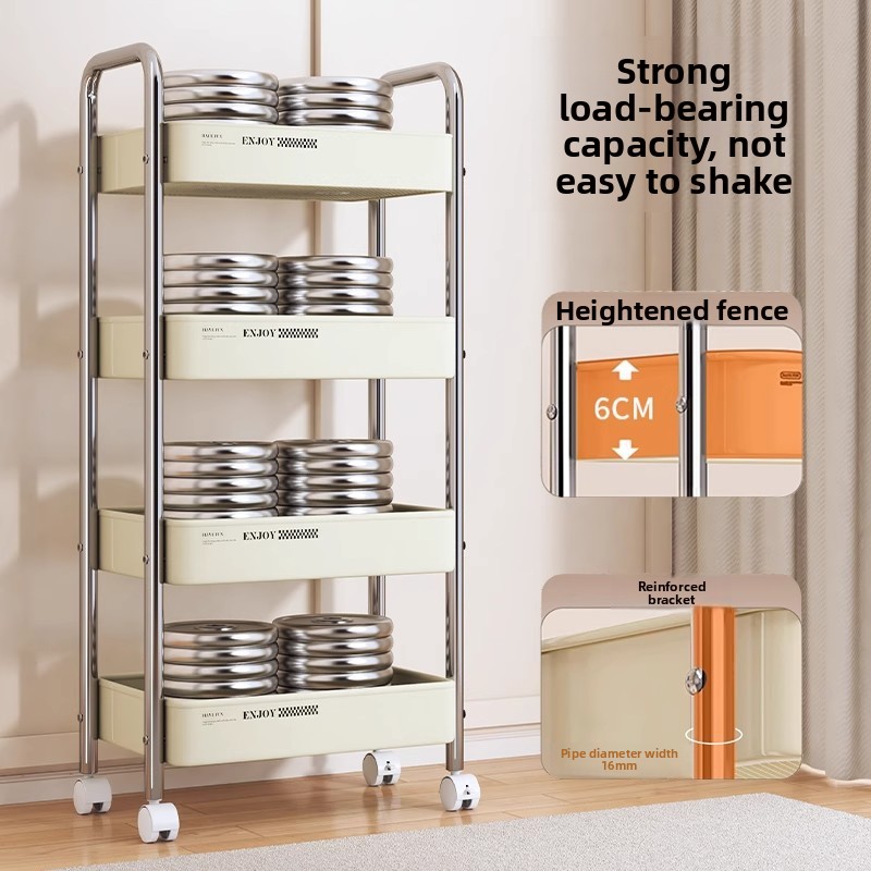 Multifunctional Rolling Cart S - Baby Nursery Bookcase incelemesi ve fiyatı