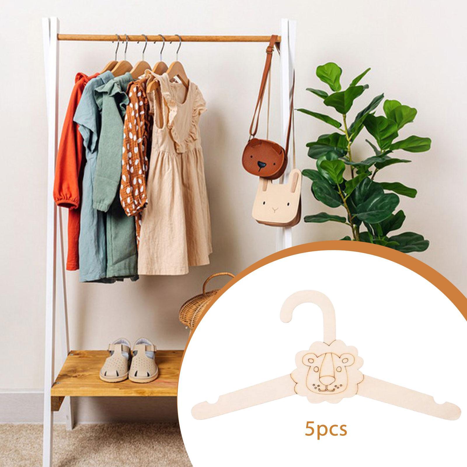Small Clothes Hangers for Kids - Baby Nursery Closet Organization incelemesi ve fiyatı