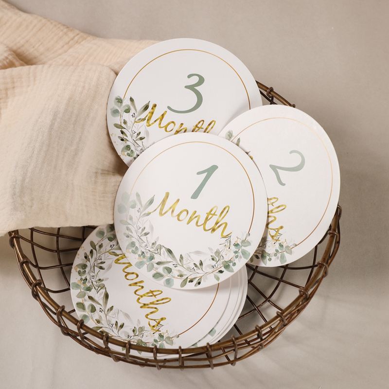Baby Milestone Number Monthly  - Milestone Card Set incelemesi ve fiyatı
