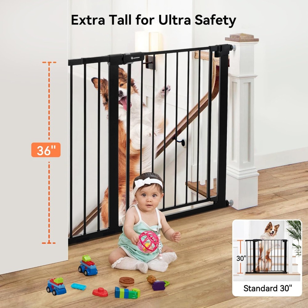 Extra Tall Baby Gate for Stair - Baby Gate Extra Wide incelemesi ve fiyatı