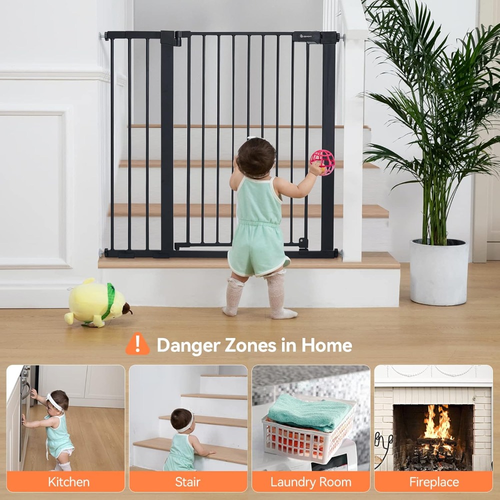 Extra Tall Baby Gate for Stair - Baby Gate Extra Wide incelemesi ve fiyatı