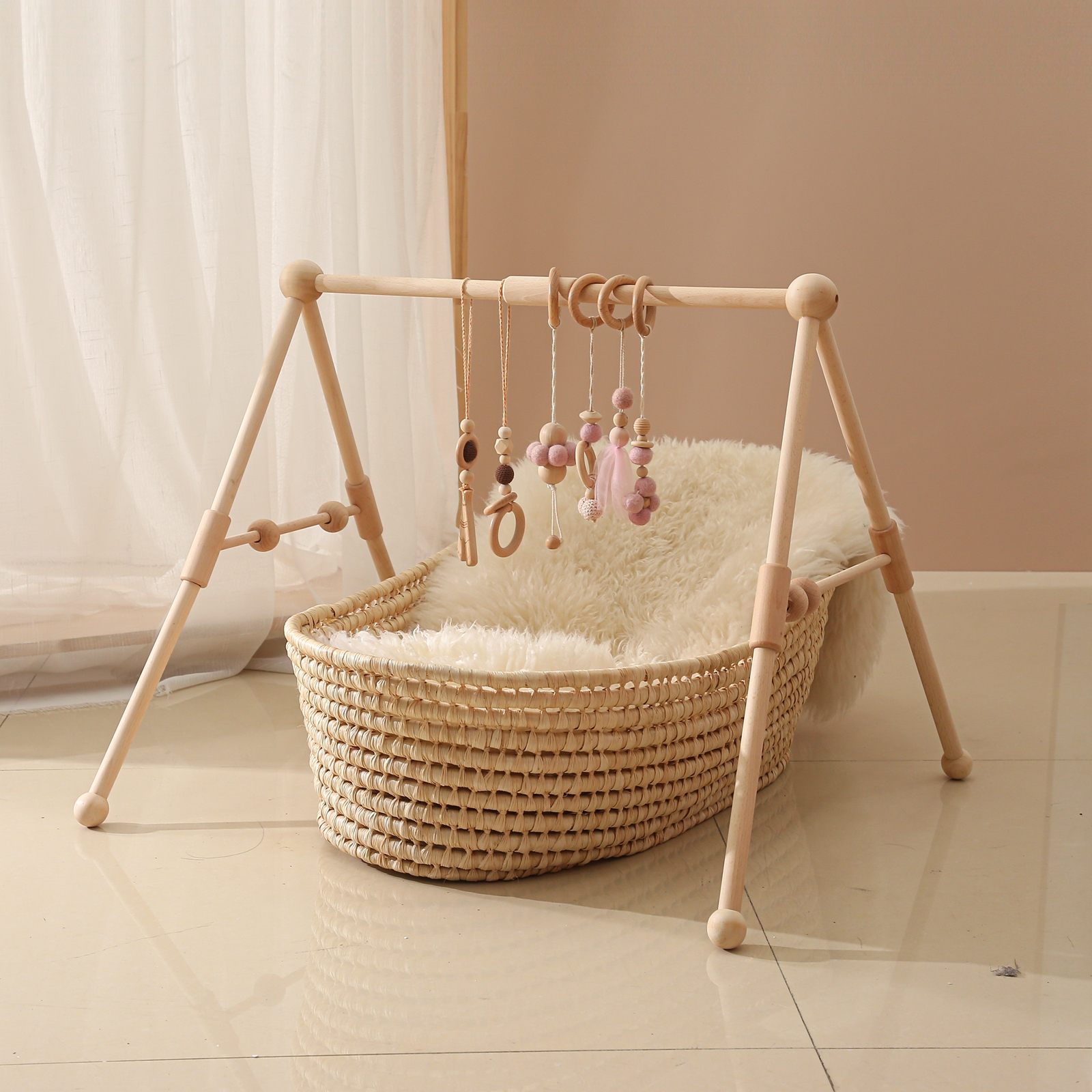 Baby Wooden Toys Play Gym Ordi - Baby Nursery Items incelemesi ve fiyatı