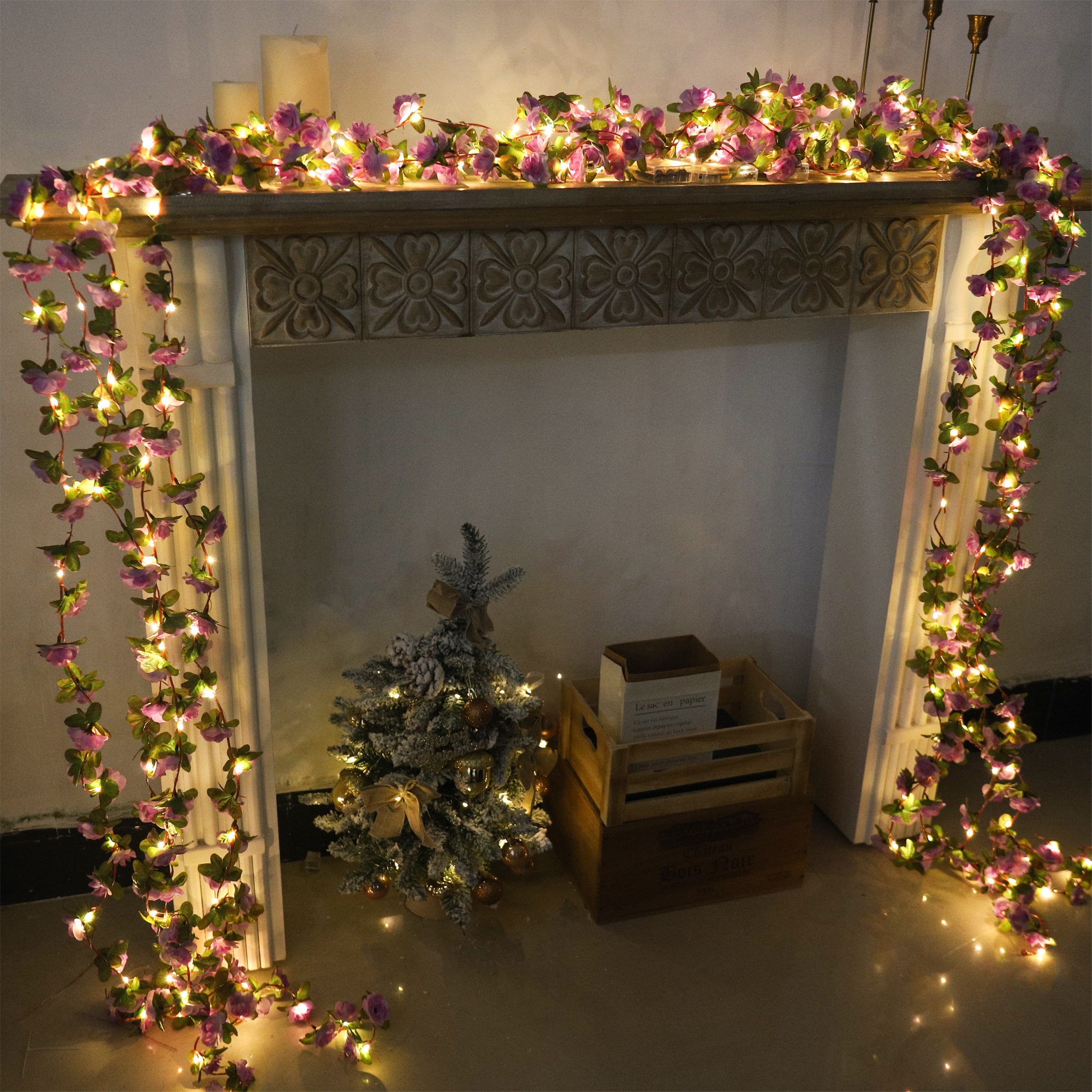 Rose LED Lights String Artific - Baby Nursery Light incelemesi ve fiyatı