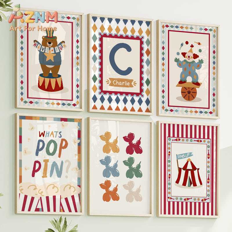 Circus Bear Magician Dog Quote - Baby Nursery Items incelemesi ve fiyatı