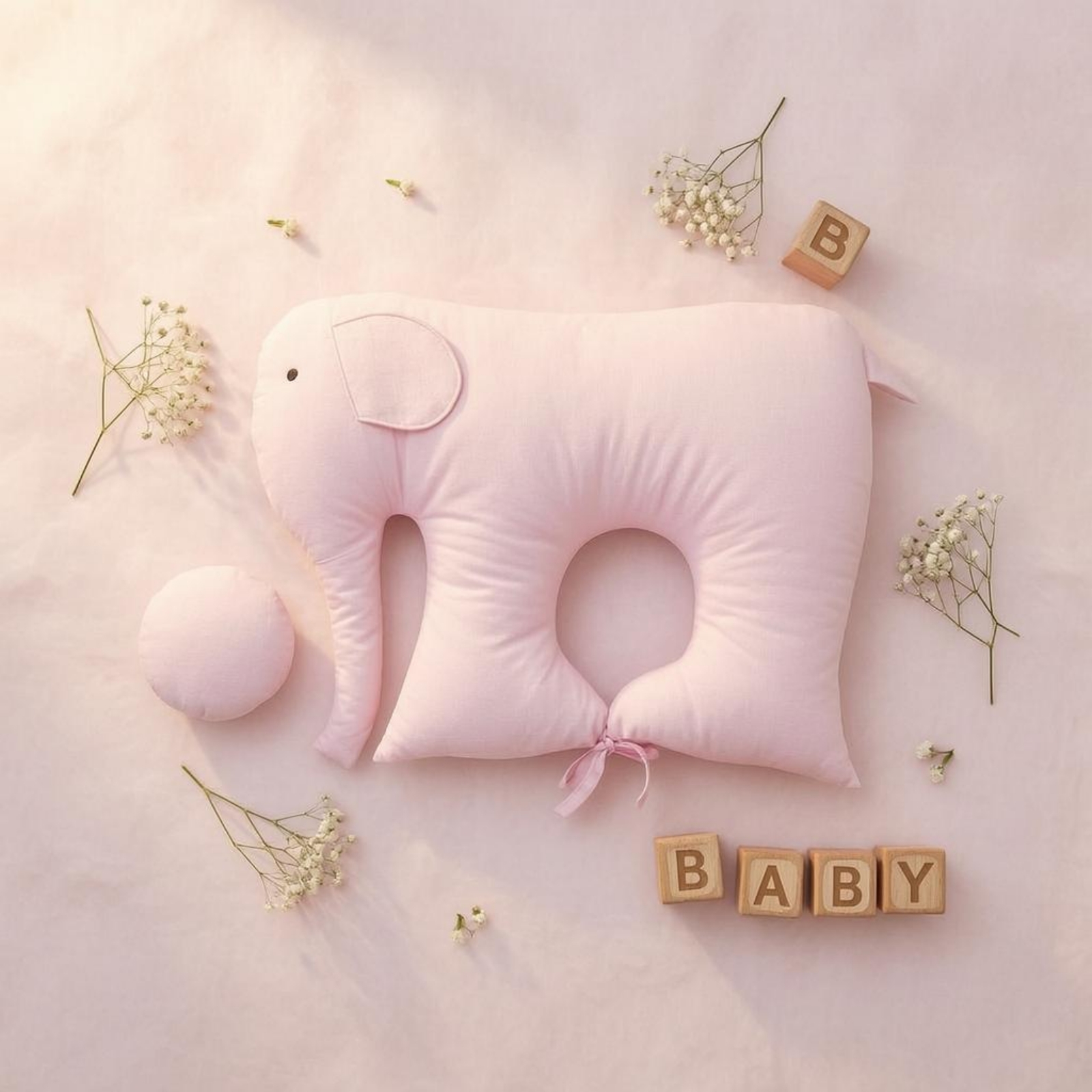 Elephant Baby Pillow Padded St - Baby Nursery Items incelemesi ve fiyatı