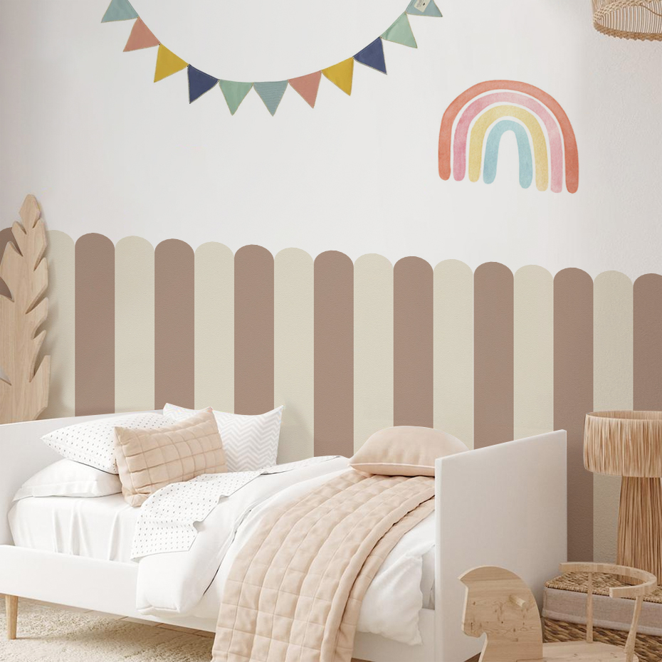 Multicolor Vertical Striped Ar - Baby Nursery Wall Decals incelemesi ve fiyatı