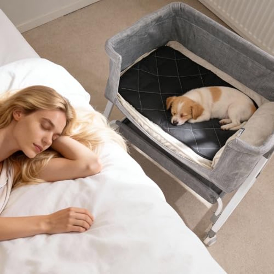 Bedside Dog Bed Co Sleeper 6-L - Bassinet Bedside Sleeper incelemesi ve fiyatı