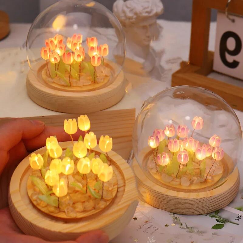 Artificial Tulip Flower Night  - Baby Nursery Light incelemesi ve fiyatı