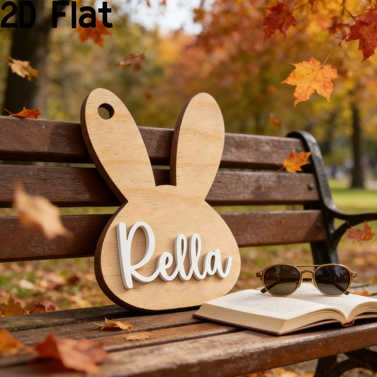 1Pc Custom Cute Animal Rabbit  - Baby Nursery Wall Decor incelemesi ve fiyatı