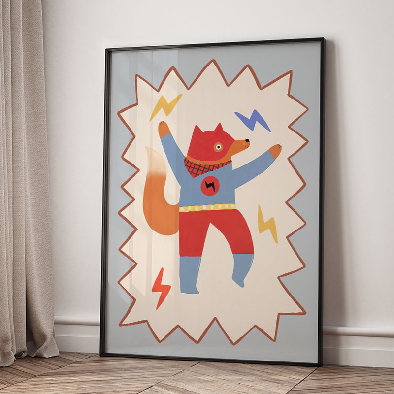 Funny Cartoon Super Cool Kid N - Baby Nursery Items incelemesi ve fiyatı